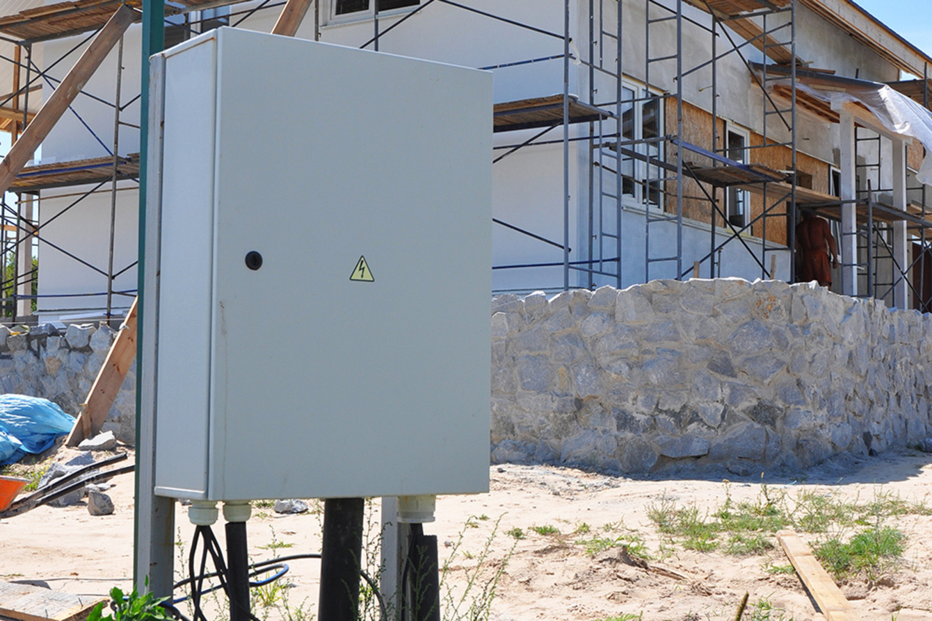Baustrom bei Elektro Pfisterer in Bühlertann