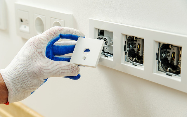 Elektro­installation bei Elektro Pfisterer in Bühlertann