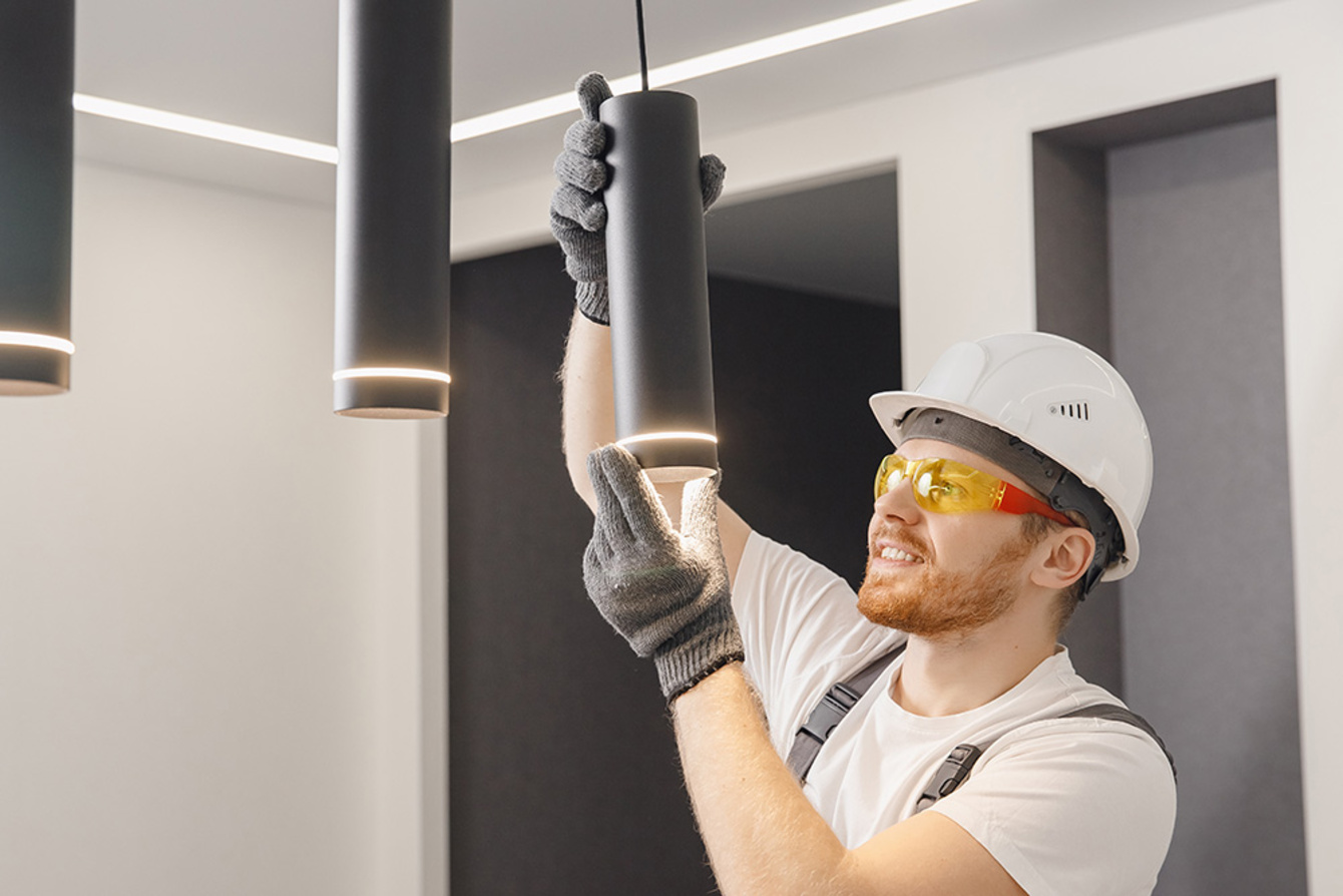Innen­beleuchtung bei Elektro Pfisterer in Bühlertann