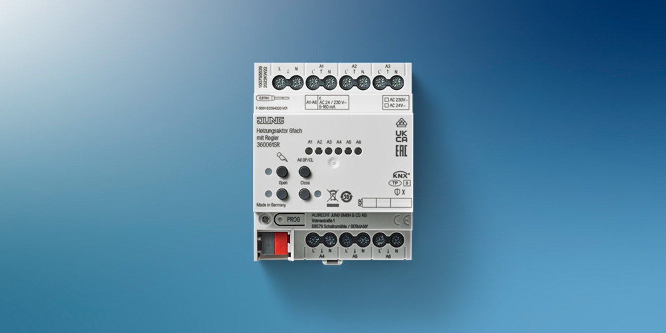 KNX Heizungsaktor 6-fach bei Elektro Pfisterer in Bühlertann
