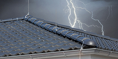 Äußerer Blitzschutz bei Elektro Pfisterer in Bühlertann