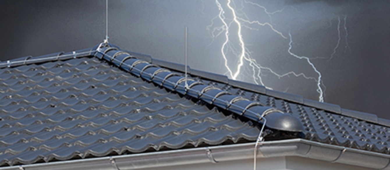 Äußerer Blitzschutz bei Elektro Pfisterer in Bühlertann