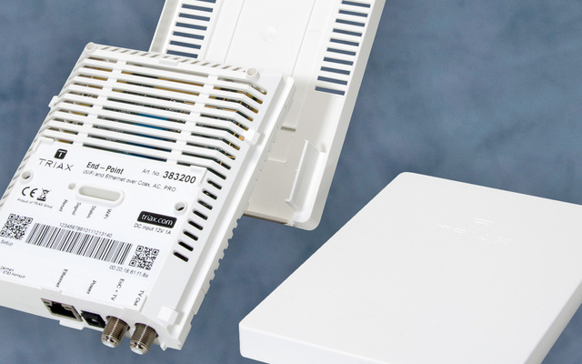 Ethernet over Coax bei Elektro Pfisterer in Bühlertann